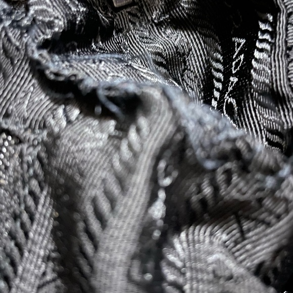 Authentic Black  Nylon  PRADA   Crossbody Bag Messenger bag Bag - Picture 6 of 10